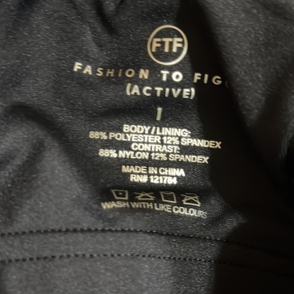 FTF Black onesie active ware - Picture 6 of 6
